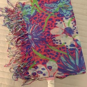Two Lilly Pulitzer scarfs